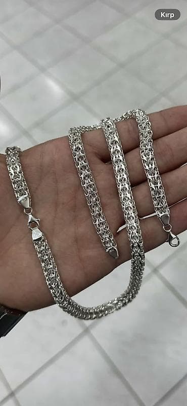 aksesuar: Dəsd Halda 70 qramdan Artıqdır təmiz gümüşdür yeni kimidir qiymətdə — 1