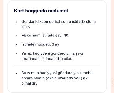 Ev üçün dekor: IOKIO rəqəmsal hədiyyə kartı SATILIR 600AZN Təsvir: - Məşhur — 3