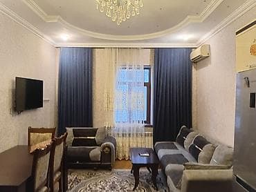 xırdalanda kiraye: Kirayə verilir: 3 otaqlı, tam mebelli mənzil - Zal və mətbəx studiya — 4