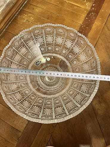 xrustal qablar aliram: Xurusdal iki eded var iwlenmeyib son qiymetdi endirim ucun narahat — 3