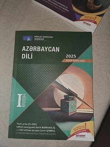 Azərbaycan dili Testlər 11-ci sinif, DİM, 1-ci hissə — 1