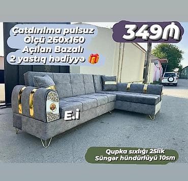 islenmis dolab satilir: Künc divan, Yeni, Açılan, Bazalı — 1