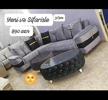 amerikanka divan: Künc divan, Yeni — 1