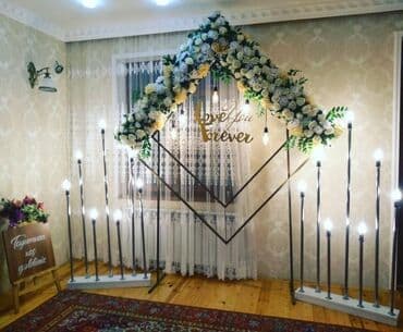 Şəkillər, tablolar: Məhsul: Dekorativ işıqlandırma sütunları dəsti - Tərkib: 3 ədəd uzun — 2