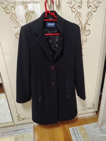 Куртки: Пальто, цвет - Черный — 2