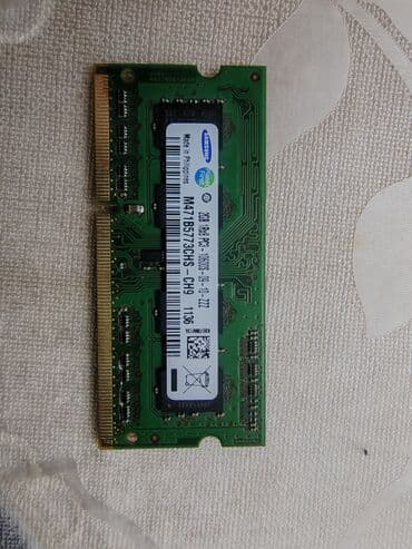 16 gb ram: Operativ yaddaş (RAM) Samsung, 2 GB, > 4000 Mhz, DDR3, Noutbuk üçün, İşlənmiş — 3