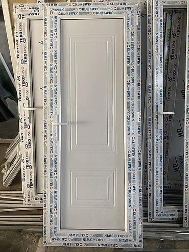 pvc qapi: Hamam üçün Yeni Plastik qapı 90x220 sm Üzlük ilə, Zəmanətli, Ödənişli quraşdırma, Ünvandan götürmə, Ödənişli çatdırılma — 9