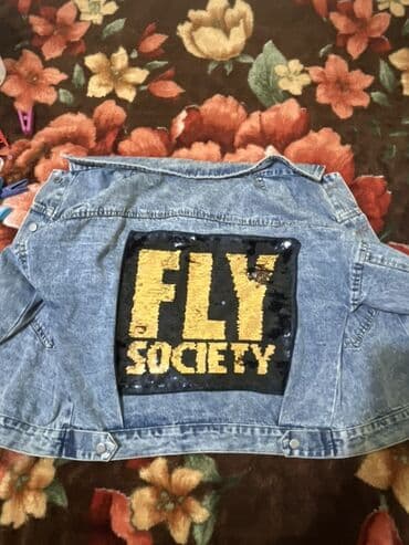 Футболки: Məhsul: Cins gödəkcə - Klassik açıq-mavi “acid wash” cins parça - — 3