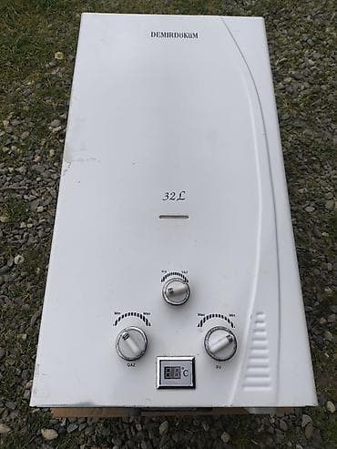 hamam ucun duş: Demirdöküm qazla işləyən axın tipli su qızdırıcısı - Tutum: 32 L — 3