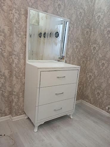 stol ve stul: İkinəfərlik çarpayı, Dolab, Komod, 2 tumba, Türkiyə, Yeni — 3