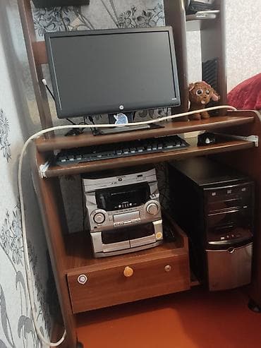 playstation 2 fat: Salam kompüter dəst şəkildə satılır. kompüter masası kreslo — 2