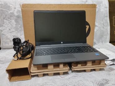 HP noutbuk – orijinal qutusu, adapteri və sənədləri ilə — 4