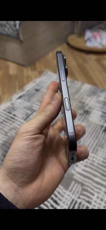 15 pro max 512 qiymeti: IPhone 16 Pro, 128 GB, Black Titanium, Face ID — 2