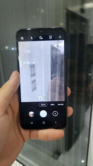 a 10 s: Samsung Galaxy A10, 32 GB, rəng - Qara, Sensor — 2
