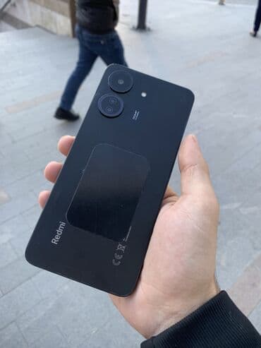 planşet telefon: Redmi 13C, 128 GB, rəng - Qara, Sensor — 3