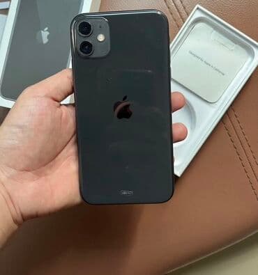 samsung galaxy a40 qiymeti: IPhone 11, 64 GB, Qara, Simsiz şarj — 1