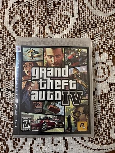 sony 6500: Original ps3 diskləri, az işlənib cızıgdızdır. Gta IV - liberty city — 1