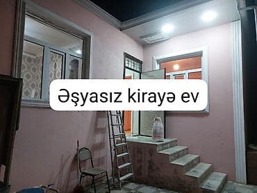 kiraye bine: 50 kv. m, 2 otaqlı, Kombi, Qaz, İşıq — 1