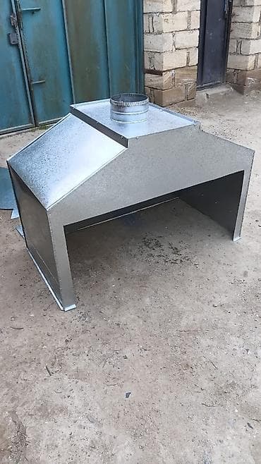 mini evler: Mətbəx və manqal üçün havalandırma və tüstüçıxarma sistemləri - Metal — 8