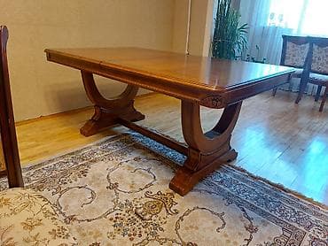 qonaq masası: Qonaq masası, Açılan, Taxta, Dördbucaq masa — 3