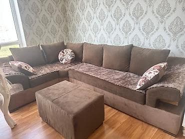 Садовая, уличная мебель: Угловой диван, Б/у, Раскладной — 1