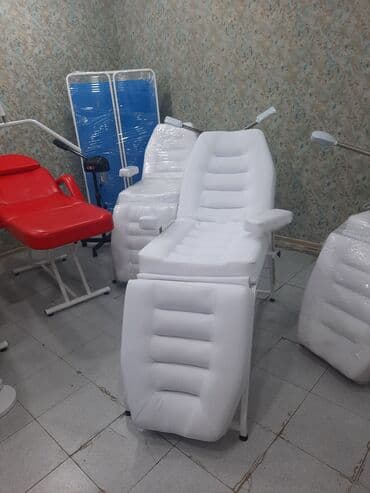 qara düyü: Yeni, Kosmetoloji kuşetka, Qatlanan, rəng - Ağ — 2