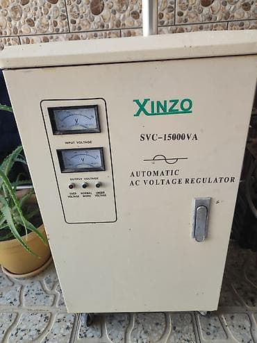 şişme ev: XINZO SVC-15000VA – Avtomatik AC Gərginlik Tənzimləyicisi — 2