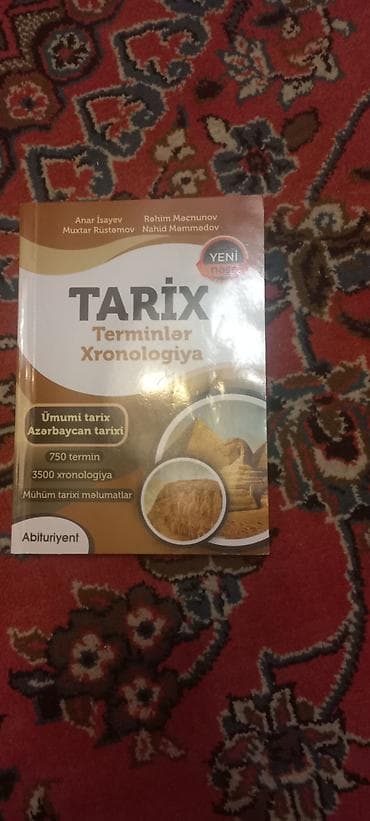 ereb dili tercume: Məhsul: “Tarix – Terminlər və Xronologiya” (Yeni nəsil) Müəlliflər — 1