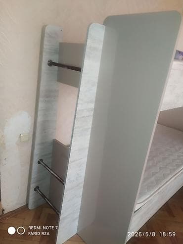 pencere islenmis: Oğlan və qız üçün, İşlənmiş, Çarpayı, Matras ilə, Siyirməsiz, DSP — 4