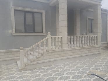 Renault: Fasad və darvaza daş işləmələri – dekorativ mərmər görünüşlü aqlay — 5