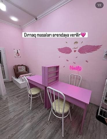 plastik stol stul satilir: 2 stul — 1