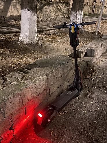 Elektrik skuter – “PRO” seriyası - Güclü ön və arxa işıqlanma — 4