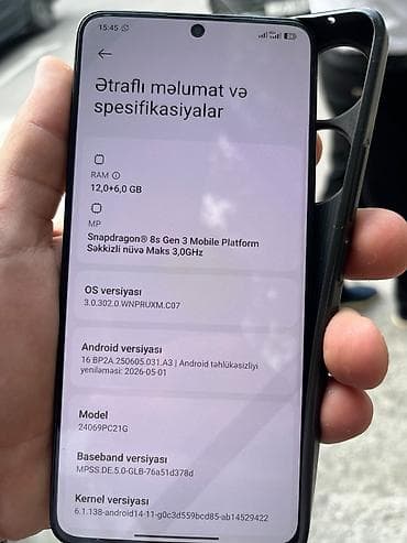 Elektronika: Poco F6, 512 GB, rəng - Qara — 1