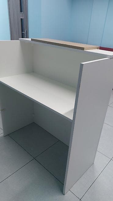 ofis dolablari: Resepsiyon/qarşılama masası - Dizayn: Minimalist, modern üslub. Ön — 3