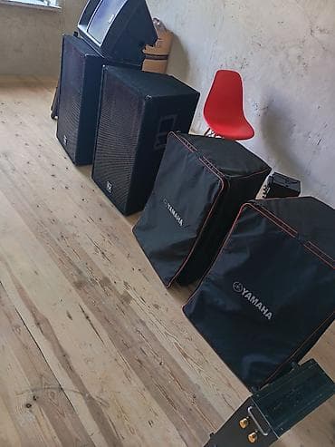 yamaha ses sistemi: İşlənmiş Yamaha Kolonka, Növ - Akustik, rəng - Qara — 5