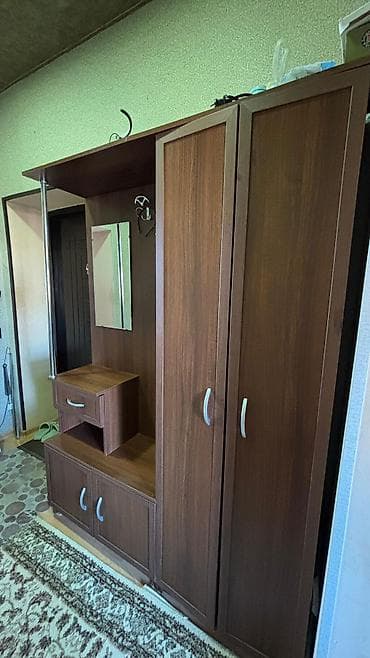 qoz aparati: İşlənmiş, 4 qapılı, Siyirməli, Qəhvəyi, Taxta, Açılan, Düz dolab — 3