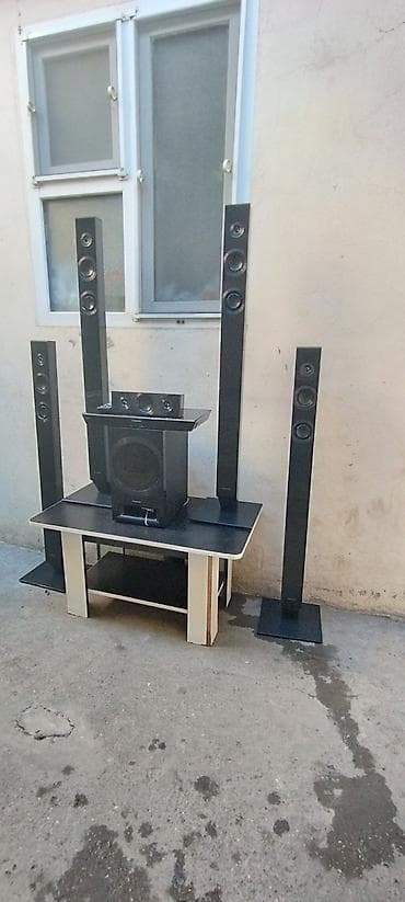 antensiz tv: Orginal Panasonic 5.1 Ev kinoteatrı 1000watt gücündə 3D BLU-RAY — 1