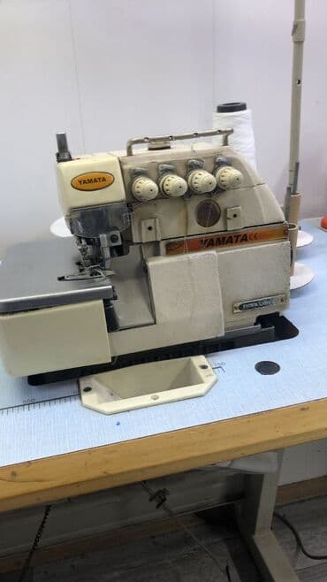 Устройства для борьбы с вредителями: Швейная машина Yamata, Б/у,Коверлок, 5-нитка, Самовывоз — 2