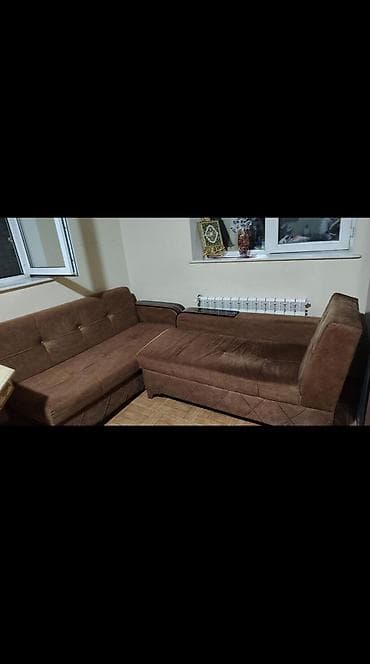 2 ci el kreslo: Künc divan, İşlənmiş, Açılan, Bazalı — 1