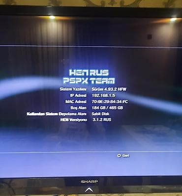 playstation pultları: PlayStation 3 super slim 465gb drpolama 4.93 surum en axrincidi ve AZ — 7