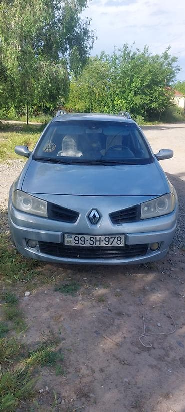 reno kangoo: Renault Megane II Grandtour (universal/kombi), gümüşü rəng. - Kuzov — 1