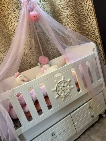 qarmoşka boru: Qız üçün, Dördbucaq, Beşik, Dəst ilə, Yellənmə mexanizmsiz — 4