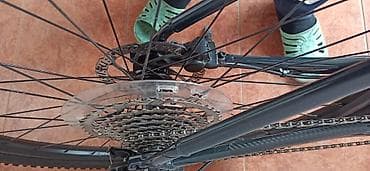 cube velo: Trek Marlin 6 seriyalı dağ velosipedi - Gavalı-mavi rəngli alüminium — 9