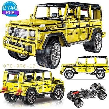 lego bionicle konstruktorları: Lego Gelandewagen Konstruktor "Pultlu, matorlu Oyuncaq Maşın " 🚙 — 5
