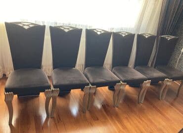 Qonaq otağı üçün, İşlənmiş, Qatlanmayan, Stul