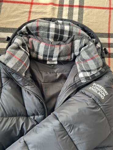 kişi qış geyimleri: Kurtka, Bolonka, Qış, Burberry, 2XL — 2