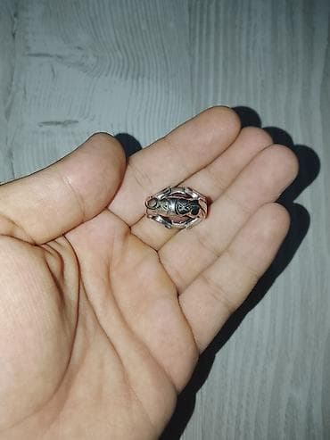 zikr ring: Üzük, Gümüş, Əqiq — 10