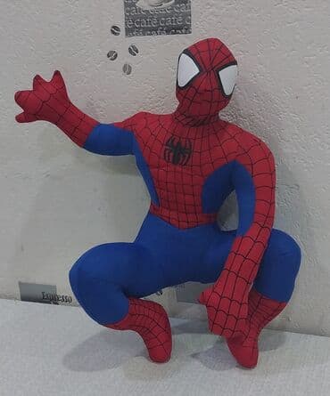 uşaq maqnitofonu: Spaydermen uşaq üçün yumuşaq oyuncaq satılır, təzədir. Hündürlüyü 35 — 1