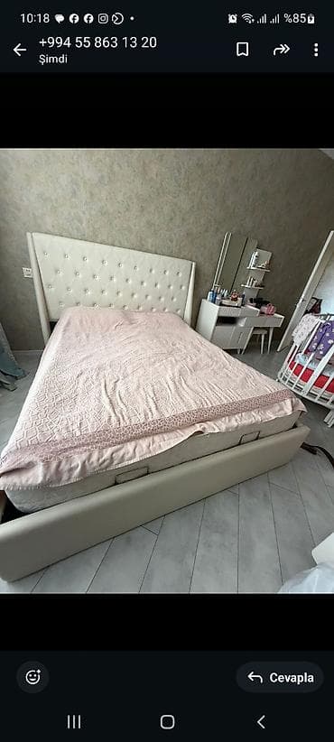 sumqayit salon: İkinəfərlik çarpayı, Dolab, Komod, Termo, Türkiyə, İşlənmiş — 3