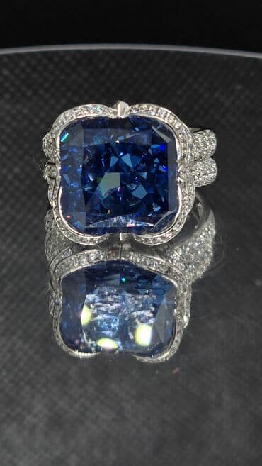 585 prob qızıl qiymeti: Üzük, Gümüş, Sapfir — 5